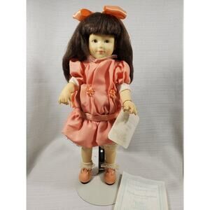 1990 Bessie Pease Gutmann "The Heirloom Tradition" H2547 Bunny Collectable Doll